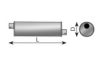DINEX 21335 Middle-/End Silencer